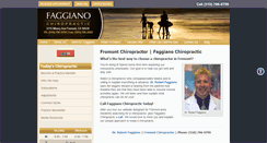 Desktop Screenshot of faggianochiropractic.com
